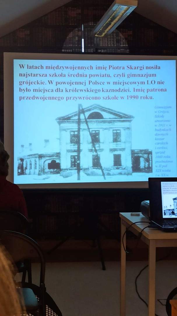 Za nami cykl zajęć w Miejsko-Gminna Biblioteka Publiczna im W. S. Laskowskiego w Grójcu poświęconych postaci grójczanina ks. Piotra Skargi. 