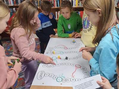 Klasa IIIc odwiedziła Bibliotekę Pedagogiczną w Grójcu