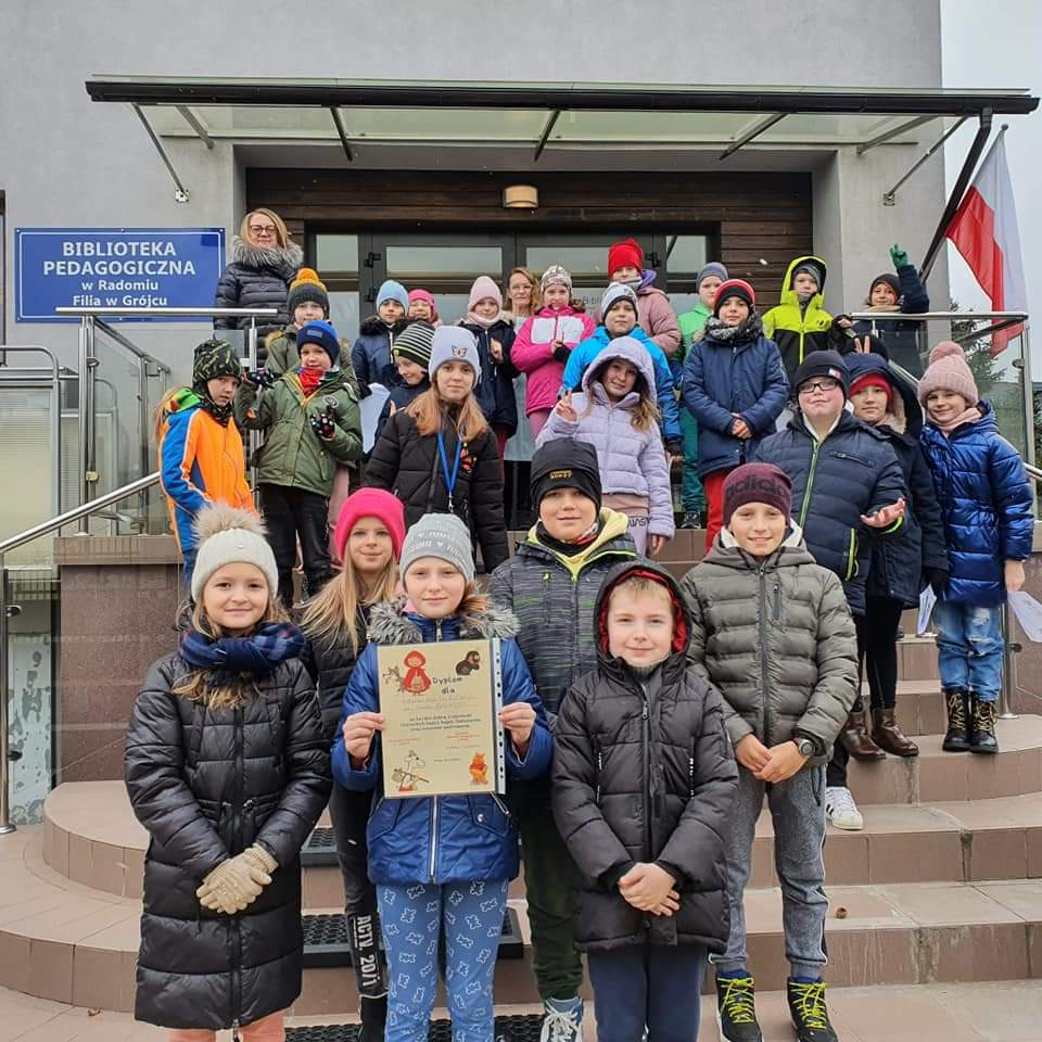 Klasa IIIc odwiedziła Bibliotekę Pedagogiczną w Grójcu