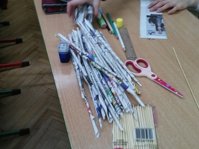 Ponowne użycie niepotrzebnej gazety 