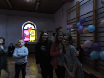 Zabawa na balu karnawałowym 