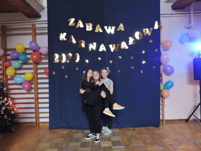 Zabawa na balu karnawałowym 