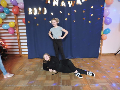 Zabawa na balu karnawałowym 