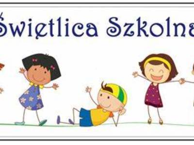 Godziny pracy świetlicy szkolnej w roku szkolnym 2021/2022