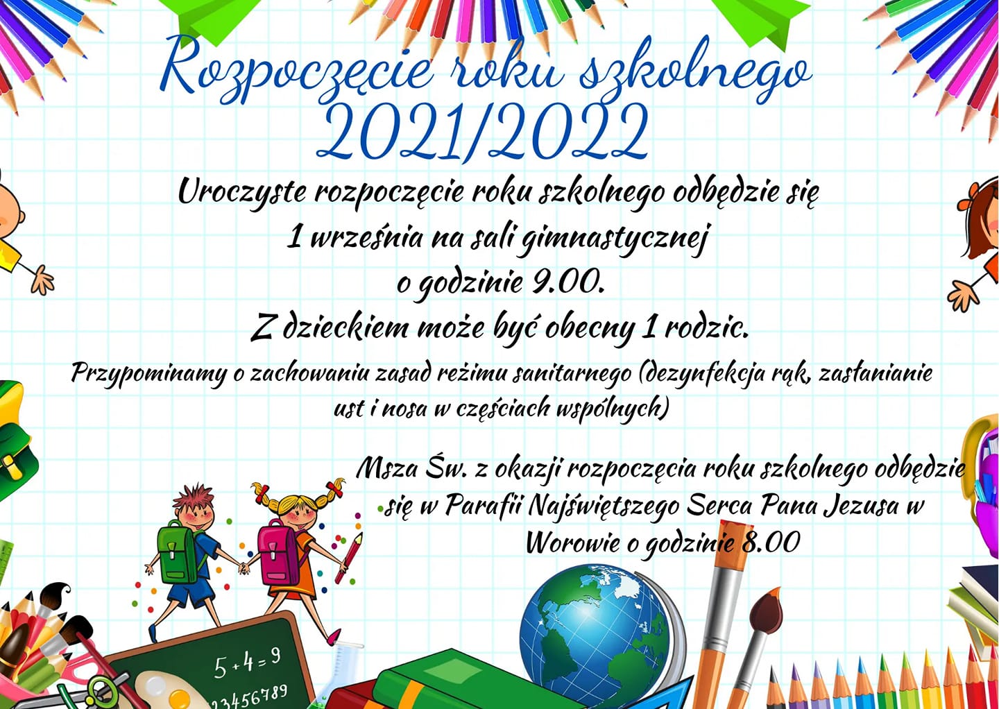 Rozpoczęcie roku szkolnego 