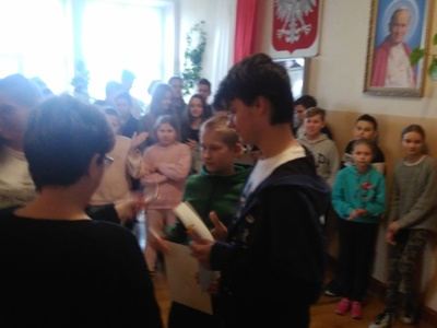 Wręczanie dyplomów oraz nagród 