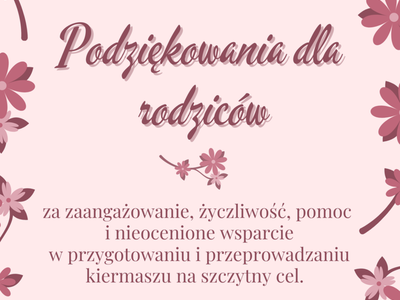 Podziękowanie