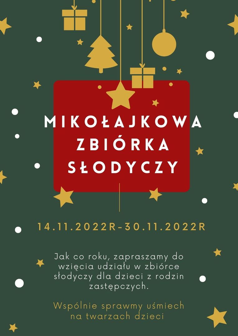 Mikołajkowa zbiórka słodyczy