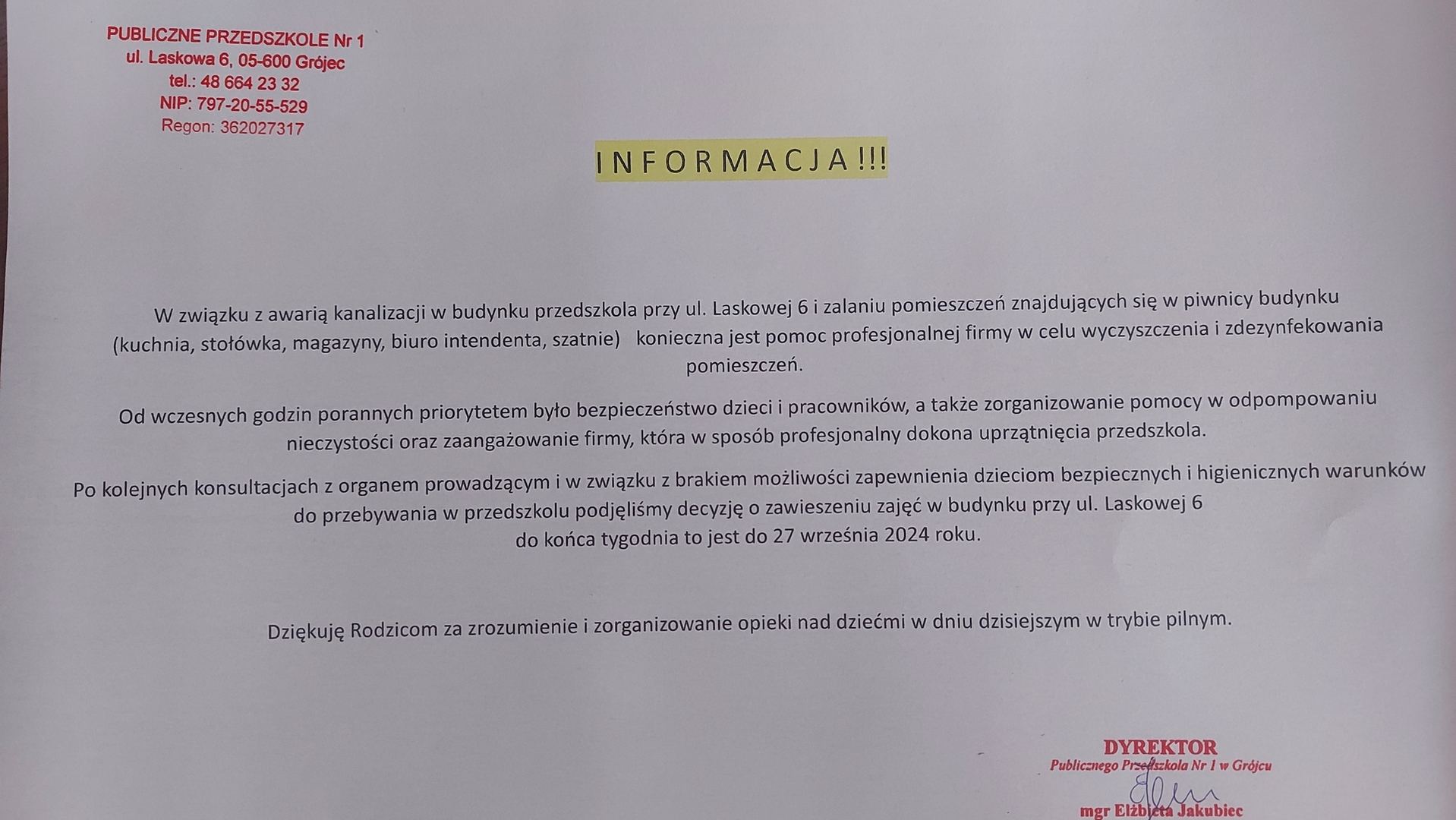 Informacja