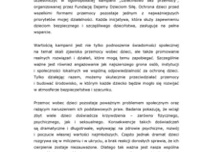 list Rzecznika Praw Dziecka strona 1