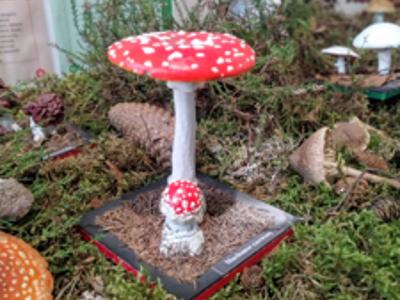 Model muchomora czerwonego.