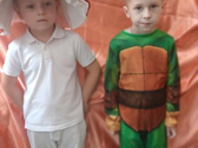 Przedszkolaki podczas Balu Jesieni.