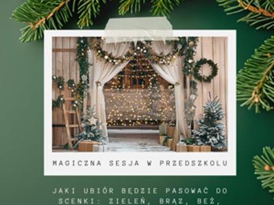 Tło obowiązujące na sesji zdjęciowej.