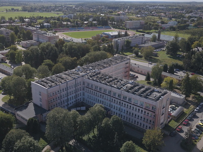Zdjęcie z lotu ptaka - Budynek Główny