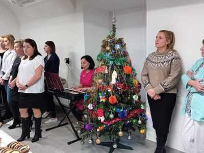 spotkanie z okazji zbliżających się Świąt Bożego Narodzenia