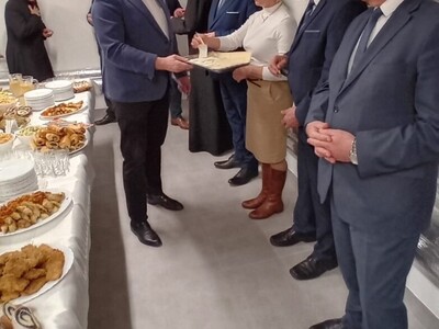 spotkanie z okazji zbliżających się Świąt Bożego Narodzenia