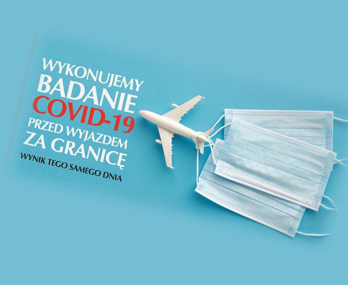 Wykonujemy badanie COVID-19 przed wyjazdem za granicę