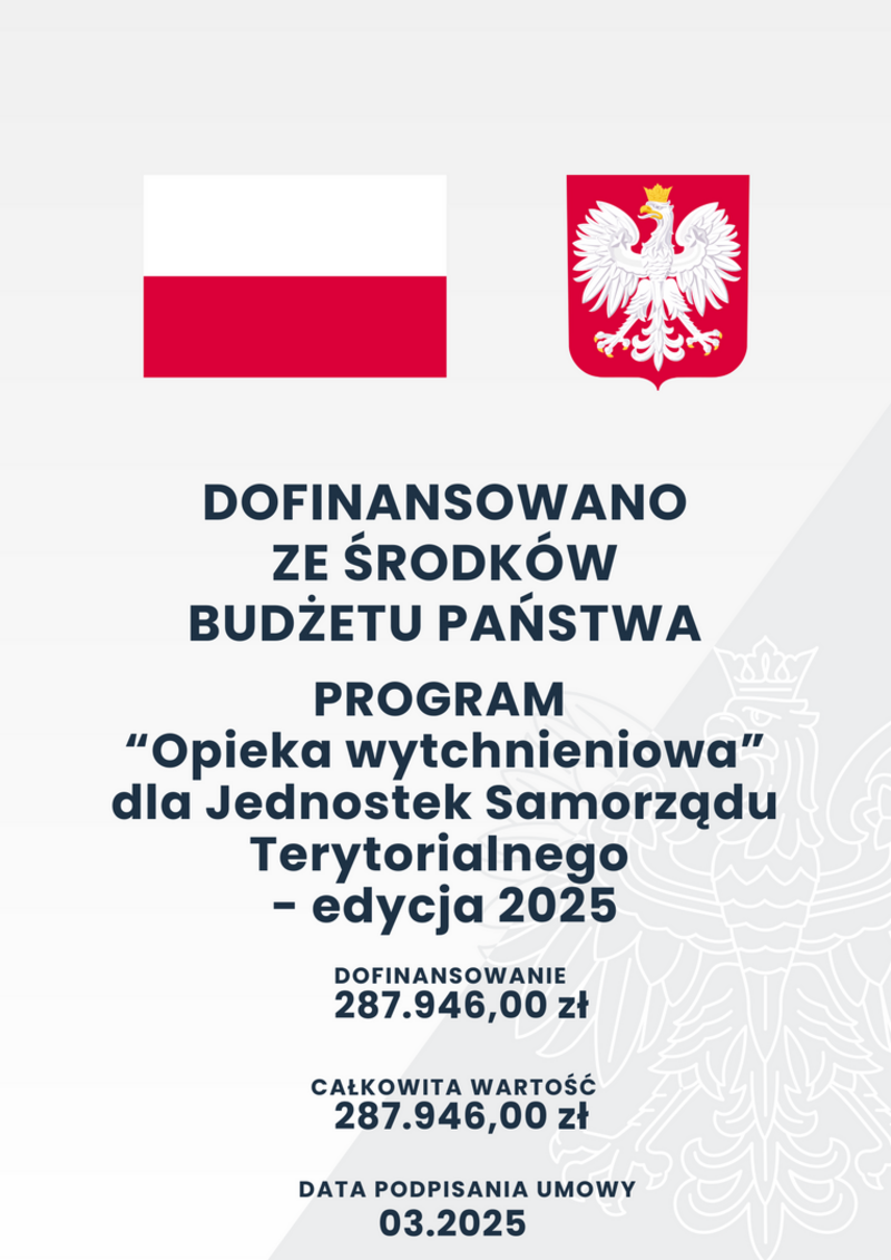Program Opieka Wytchnieniowa - edycja 2025