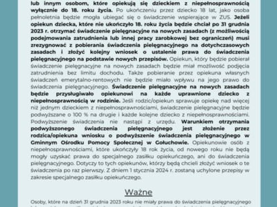 Świadczenie wspierające 3