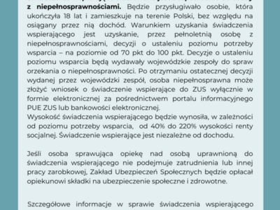 Świadczenie wspierające 5