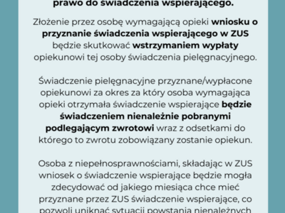 Świadczenie pielęgnacyjne 5