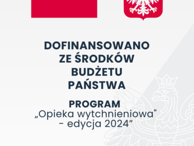 Program Opieka wytchnieniowa- edycja 2024