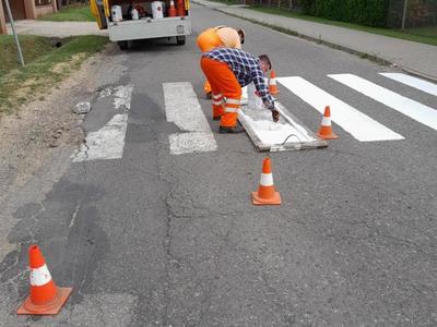 odnowienie znaków poziomych 2