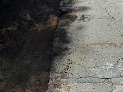 Prace budowlane na drodze powiatowej Nr 1905 E (fot: K.Kieruzel/PZD)