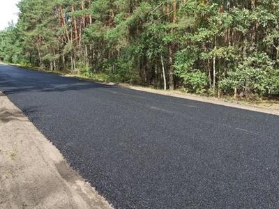 Remont drogi nr 1902E na odc. Nowy Janów - Kluki (fot: K.Kieruzel/PZD)