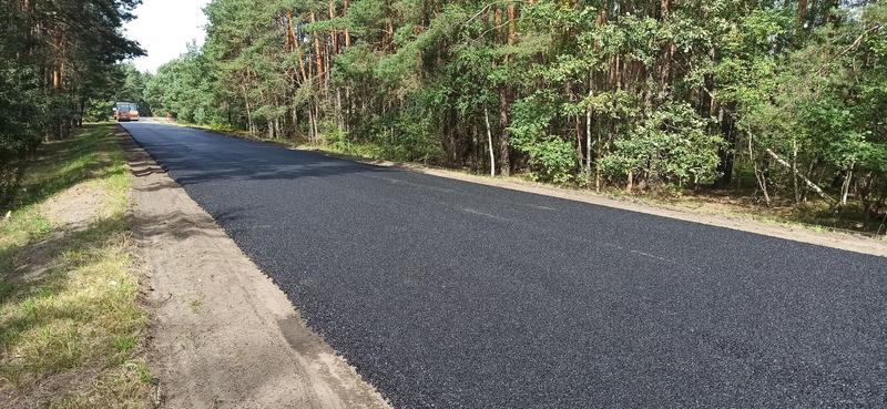 Remont drogi nr 1902E na odc. Nowy Janów - Kluki (fot: K.Kieruzel/PZD)