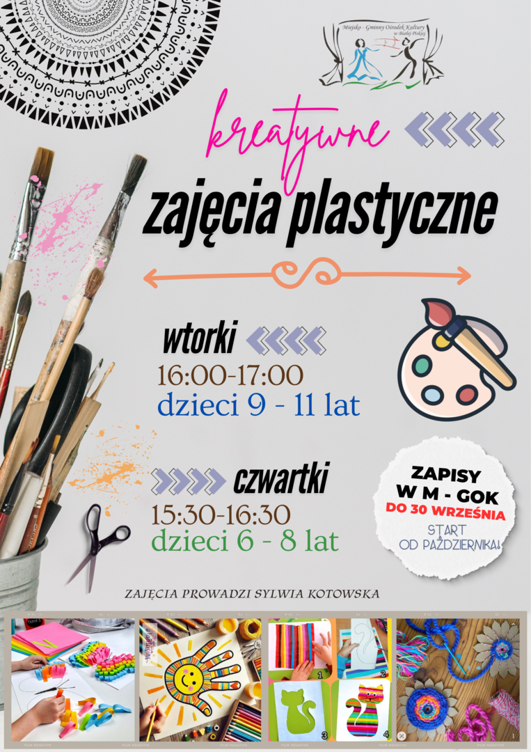 Kreatywne zajęcia plastyczne 