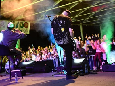 park miejski i występy gwiazd disco polo