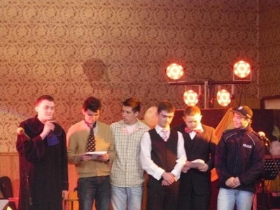 Na zdjęciu grupa teatralna Bez Pośpiechu 