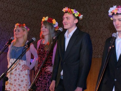 Na zdjęciu grupa teatralna Bez Pośpiechu 