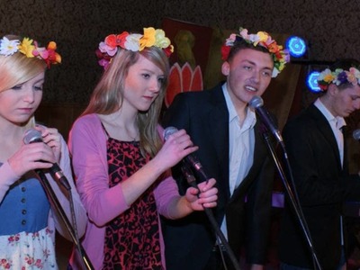 Na zdjęciu grupa teatralna Bez Pośpiechu 