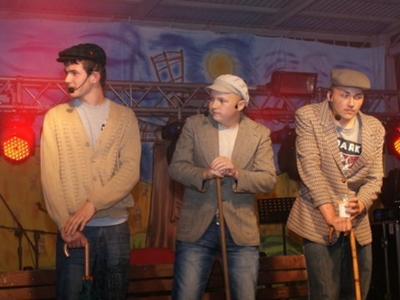 Na zdjęciu grupa teatralna Bez Pośpiechu 