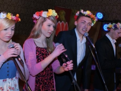 Na zdjęciu grupa teatralna Bez Pośpiechu 