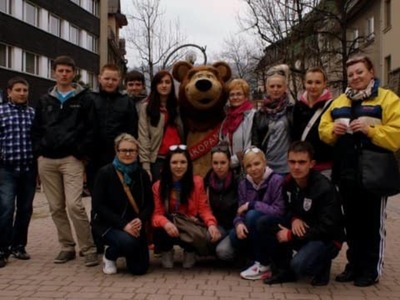 Na zdjęciu grupa teatralna Bez Pośpiechu 