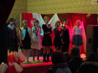 Na zdjęciu grupa teatralna Bez Pośpiechu 