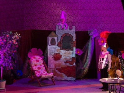 Na zdjęciu grupa teatralna Bez Pośpiechu 