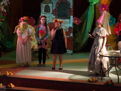 Na zdjęciu grupa teatralna Bez Pośpiechu 