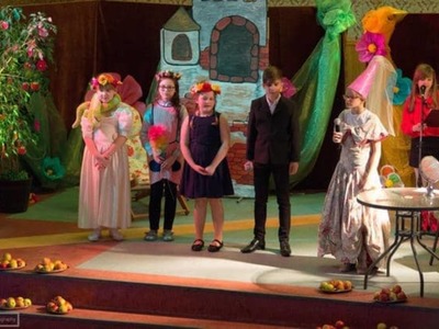 Na zdjęciu grupa teatralna Bez Pośpiechu 