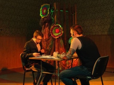 Na zdjęciu grupa teatralna Bez Pośpiechu 