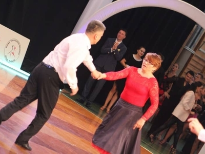 Tancerze Klubu Tańca Towarzyskiego BALAVIO