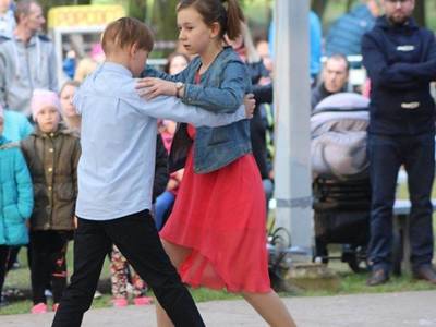 Tancerze Klubu Tańca Towarzyskiego BALAVIO