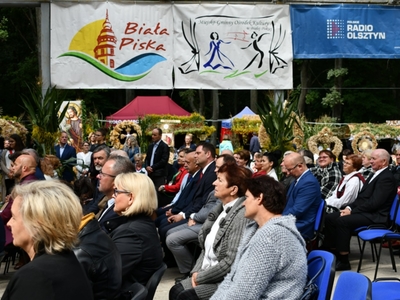Dożynki Diecezjalno-Powiatowo-Gminne w Białej Piskiej