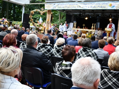 Dożynki Diecezjalno-Powiatowo-Gminne w Białej Piskiej
