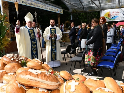 Dożynki Diecezjalno-Powiatowo-Gminne w Białej Piskiej