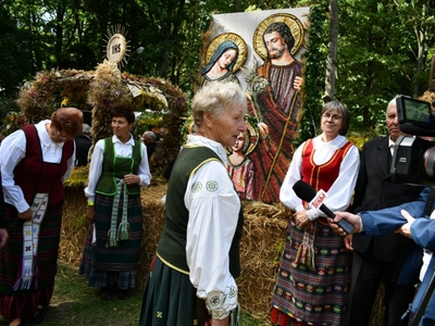 Dożynki Diecezjalno-Powiatowo-Gminne w Białej Piskiej