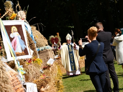 Dożynki Diecezjalno-Powiatowo-Gminne w Białej Piskiej